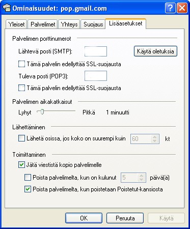 asetukset