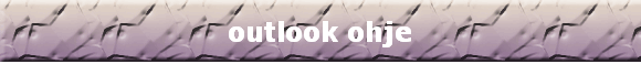 outlook ohje